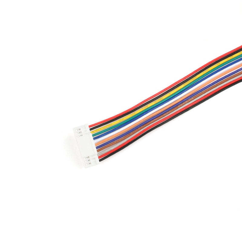 10Pcs 100MM  XH 1.25 28AWG  Wire Cable Connector DIY  JST 2/3/4/5/6/7/8/9/10 Pin Electronic Line Double Connect Terminal Plug
