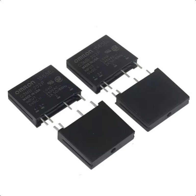 DC-AC Solid State Relay Module G3MB-202P G3MB 202P 5V 12V 24V PCB SIP SSR AC 240V 2A Snubber Circuit Resistor Relay Switch