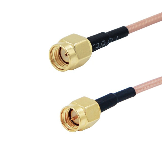 2Pcs RG316 Cable SMA to SMA Connector RF Coaxial Jumper Pigtail Cable 10cm  For Radio Wifi 4G Antenna