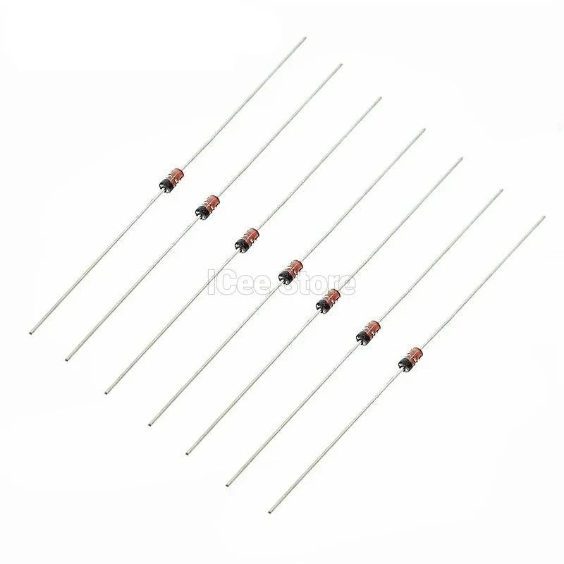 500Pcs 1N4148 IN4148 High-speed Switching Diodes DO-35 Glass Diode