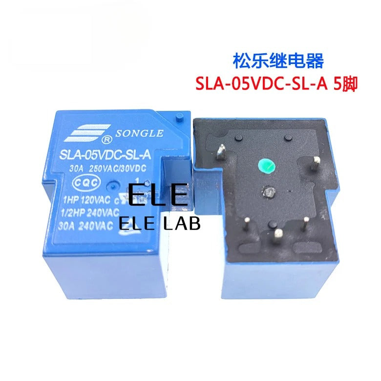 ‌SLA Relay 05VDC 09VDC 12VDC 24VDC 48VDC 30A Power Relay with 4Pin 5Pin 6Pin for High-Current Switching