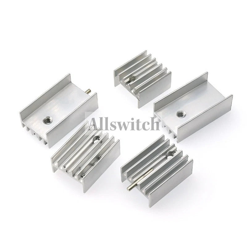 10pcs TO-220 Heatsink Aluminium TO 220 Heat Sink Transistor Radiator TO220 Cooler Cooling