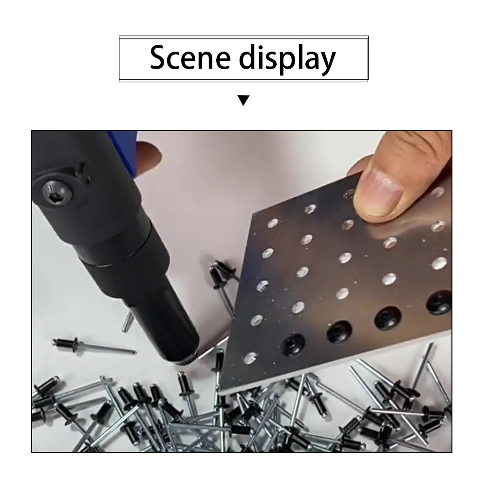 JUIDINTO 5~50pcs Aluminum Blind Rivet M2.4 M2.8 M3.2 M4 M5 Black Dome Head Blind Pop Rivets for Metal Plastic