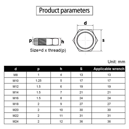 1-10pcs/bag GB6173 Hex Fine Left Thread Nut M8 M10 M12 M14 M16 M18 M20 M22 M24 M27 M30 M33 304 Stainless Steel Hexagon Thin Nuts