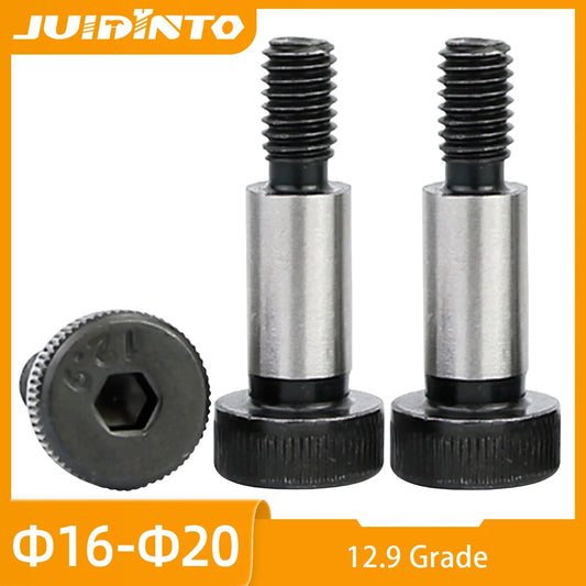 1–5Pieces 12.9 Grade Steel Hex Socket Shoulder Screw M5 M6 M8 M10 M12 M16 Socket Head Cap Shoulder Bolt for Heavy Duty Machinery