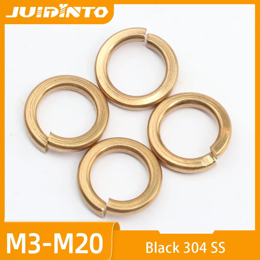M2 M2.5 M3 M4 M5 M6 M8 M10 Spring Lock Washer Copper Spring Split Lock Gasket DIN127