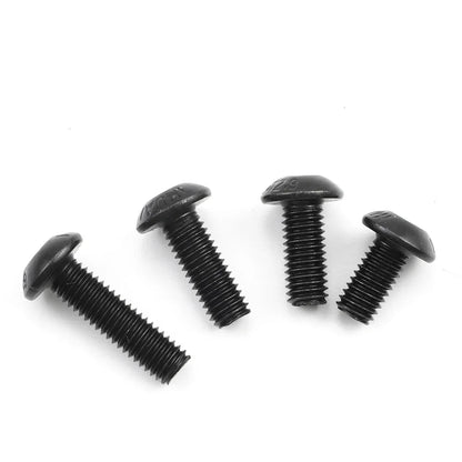 JUIDINTO 1-50pcs Allen Round Screw Bolt 12.9 Grade M2 M2.5 M3 M4 M5  M6 M8 M10 Hex Hexagon Socket Button Head Screw for MTB