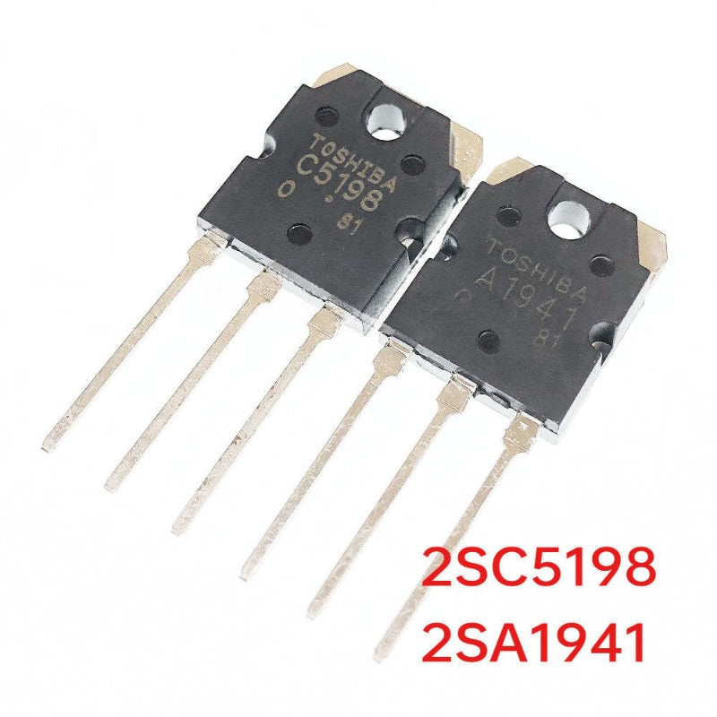 New 2SC5198 2SA1941 5198 1941 High-Power Audio Transistors TO-3P