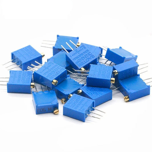 3296W Potentiometer High Precision Variable Resistor 20R-2M 20R 100R 200R 500R 1k 2k 5K 10K 20K 50K 100K 200k 500k