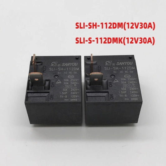 SANYOU Relay SLI-SH-112DM SLI-S-112DMK 4Pin 12V30A Relay Original for Water Heater
