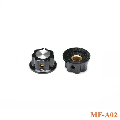 Potentiometer Knob Cap MF-A01 MF-A02 MF-A03 MF-A04 MF-A05 Rotary Switch Knobs Caps 6mm for RV24 3590S WHT118 WXD3