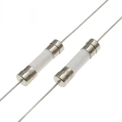 10PCS 5*20mm 6*30mm Ceramic Fuse With pin 1A 2A 3.15A 5A 6.3A 8A 10A 12A 15A 20A 25A 30A 250V Ceramic Fuse