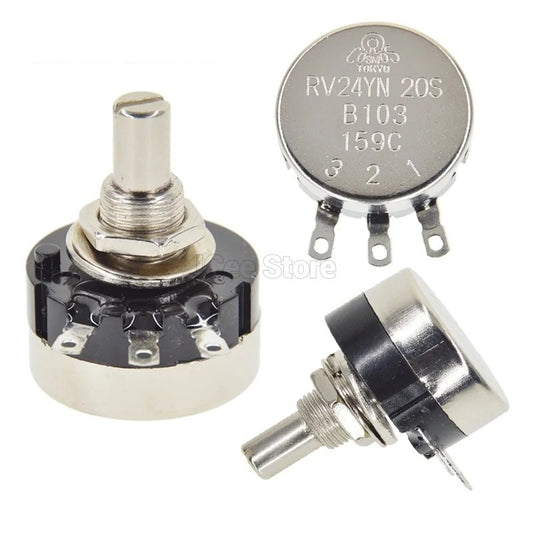 Potentiometer RV24YN20S B102 B202 B502 B103 B203 B503 B104 Ohm 1K 10K 20K 50K 100K 500K Ohm Potentiometer Adjustable Resistor