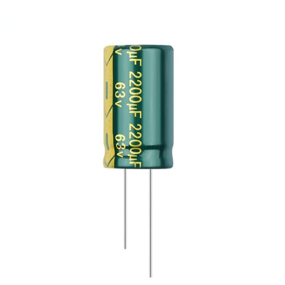 Aluminum Electrolytic Capacitor 63V High Frequency Low ESR 63V 100UF 220UF 470UF 1000UF 2200UF Low Resistance
