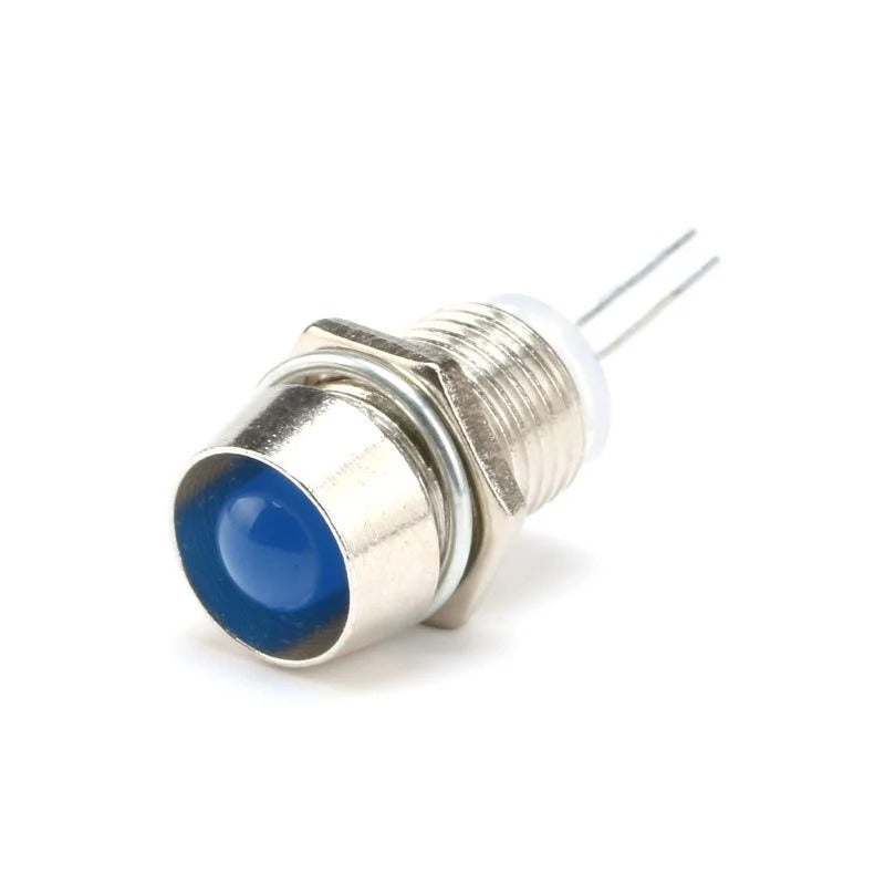 10Pcs Copper Metal 3MM 5MM Light Emitting Diode LED Holder Mount Panel Display Wholesale