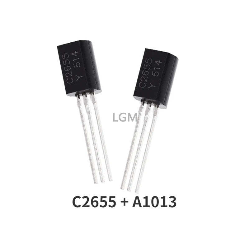 100Pcs Original 2SC2655 2SA1013 TO-92L C2655 A1013 TO92 Transistor NEW