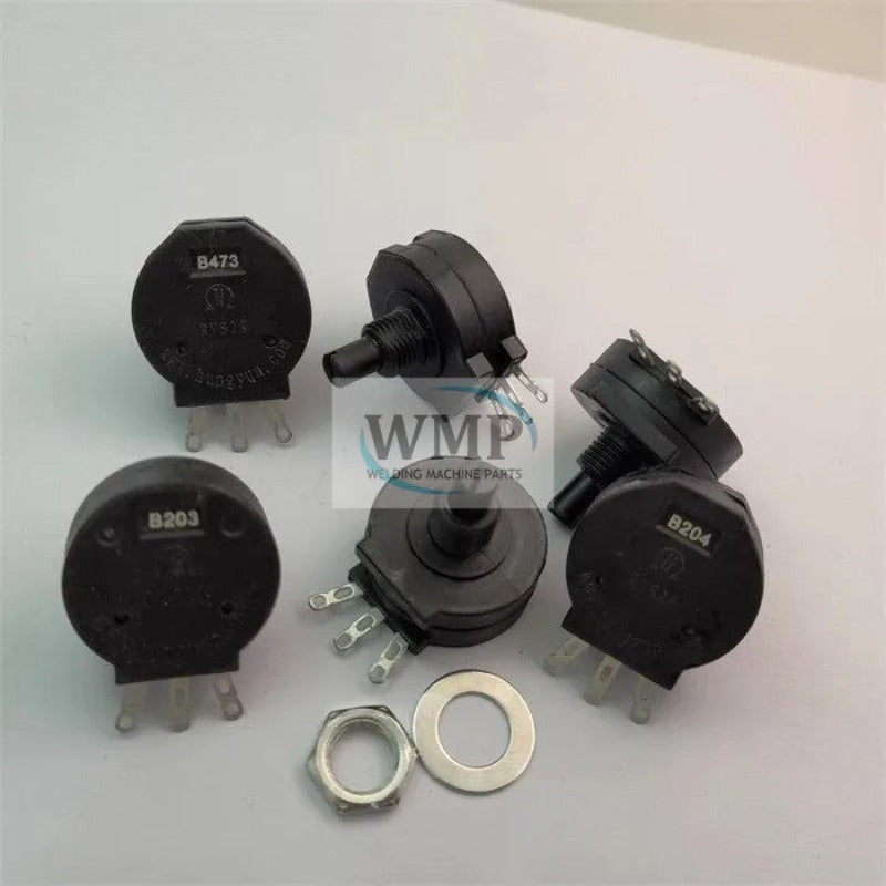 RVS28P Potentiometer for Welding Machine 3Pin RVS28 B102 B103 B223 B472 B474 B502 1K 5K 10K 100K 1M Original New