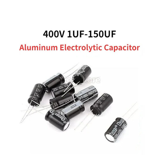 Aluminum Electrolytic Capacitor 400V 1uF 10uF 22uF 33uF 47uF 100uF