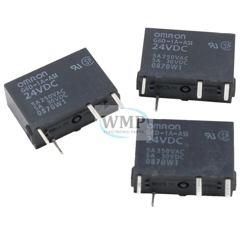 Original Power Relay G6D-1A-ASI-24VDC 5V 12V 24V New