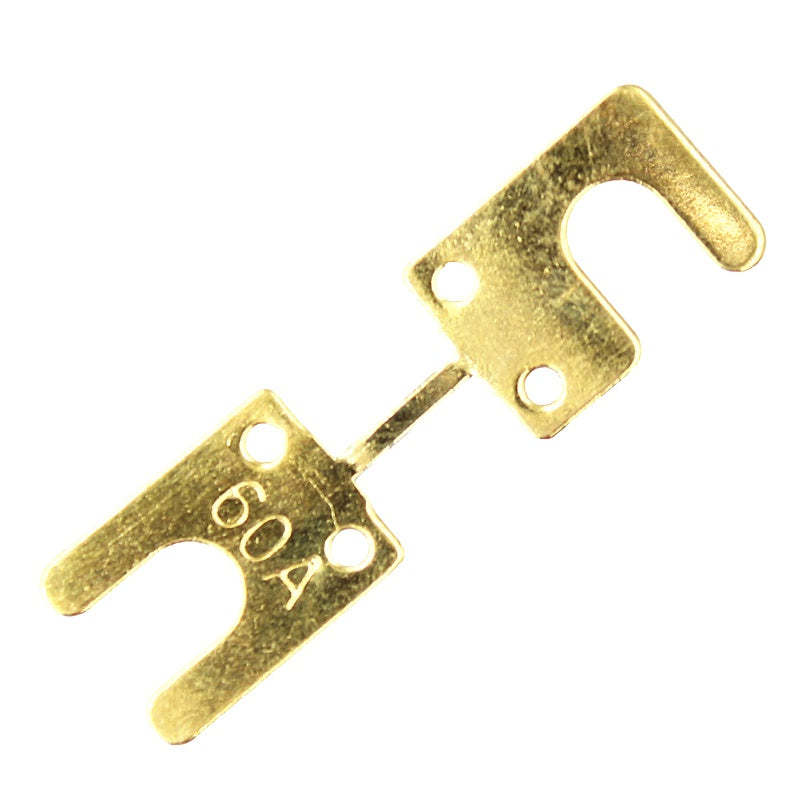 2Pcs ANS Gold Plated Stud Car Fuses Mini Car Stereo Audio AFS Fuse 20A 30A 40A 50A 60A 70A 80A 100A 125A 150A 175A 200A