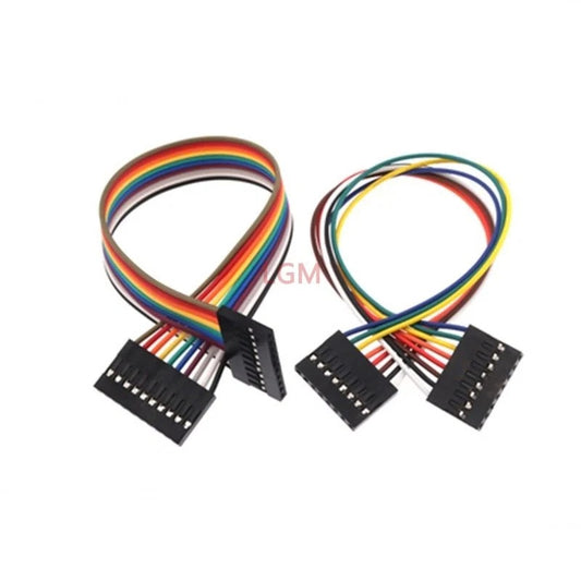 10Pcs 2.54 Wire 2.54MM Dupont Line 7Pin 8Pin 9Pin 10Pin Dupont Cable Connector JUMPER CABLE WIRE FOR PCB