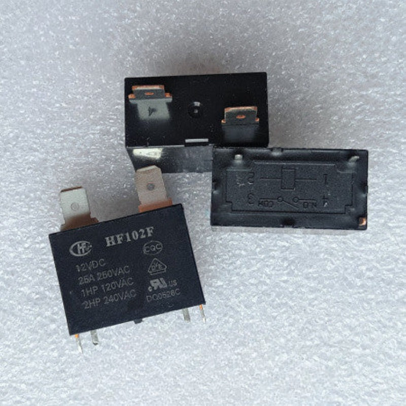 New Original Relay HF HF102F JQX-102F 12VDC 20A 25A 4Pin for AirCon Air Conditioning Water Heater