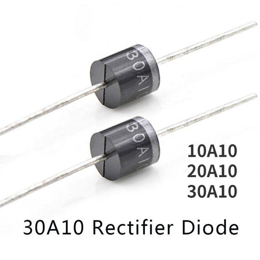 10Pcs Original 10A10 20A10 30A10 Rectifier Diode 10A 20A 30A 1000V 2000V R-6