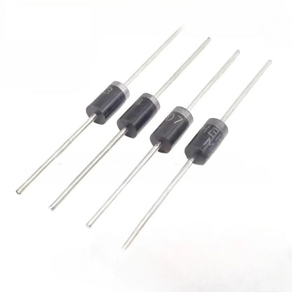 100pcs HER203 HER204 HER205 HER207 HER208 2A 1000V DO-15 Ultrafast Recovery Diodes