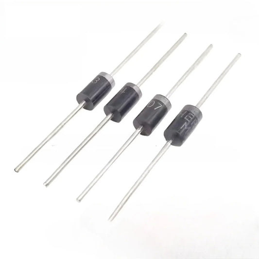 100pcs HER203 HER204 HER205 HER207 HER208 2A 1000V DO-15 Ultrafast Recovery Diodes