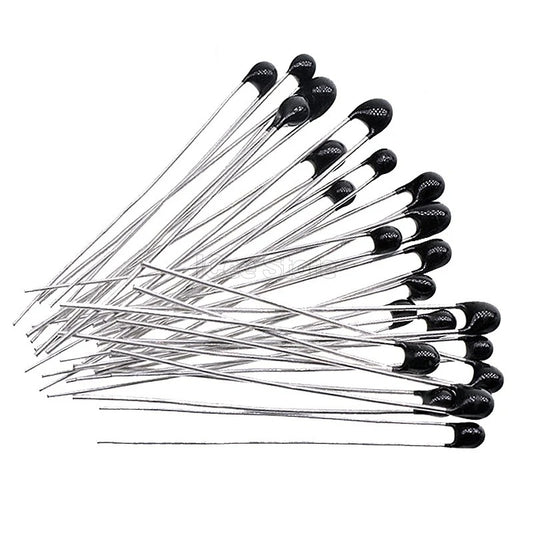 10Pcs NTC Thermistor Thermal Resistor 3950 MF52 1% NTC-MF52AT 1K 2K 3K 4.7K 5K 10K 20K 47K 50K 100K 5% 3950B 1/2/3/4.7/K Ohm R