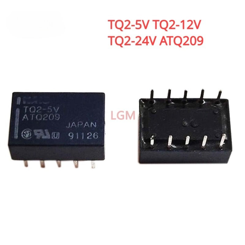 Original Relay TQ2-5V TQ2-12V TQ2-24V ATQ209 10Pin 1A