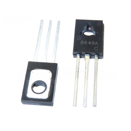 20Pcs Original 2SD669A 2SB649A TO-126 Complementary Bipolar Transistors (NPN/PNP Pair) - D669A Audio Power Amplifier Driver Transistors, 160V 1.5A