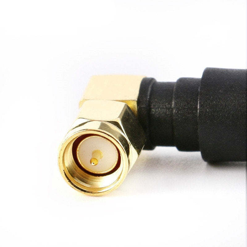 GSM GPS Wireless Antenna Omni 50mm Radio Antenna SMA Male Right Angle 3dBi Gain Modem External Antenna