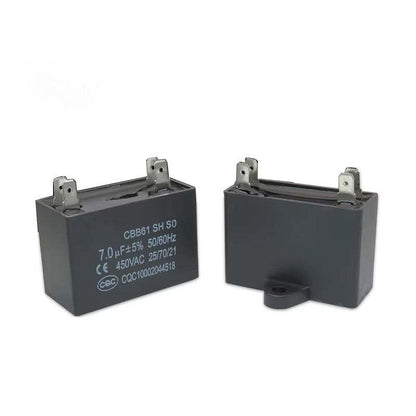CBB61 start capacitor 450V Air conditioning External fan capacitor 1UF-12UF 1.5UF 2UF 3UF 4.5UF 6UF 7UF 10UF Fan Capacitor