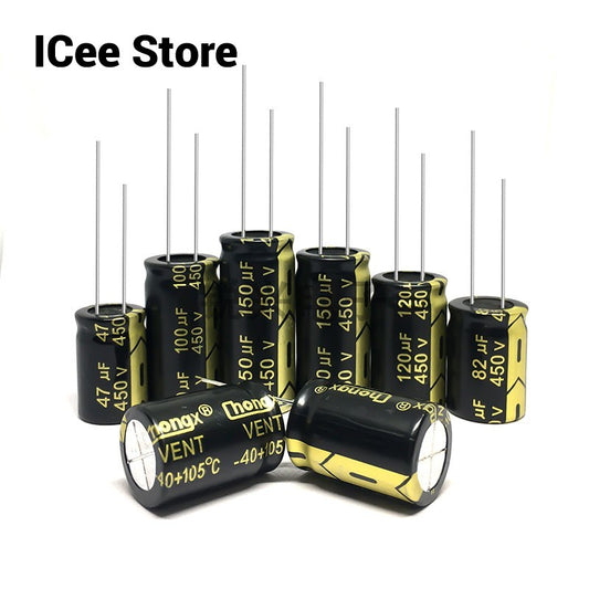 Chongx High Quality Capacitor 450V 47uf 68uf 82uf 100uf 120uuf 150uf 180uf