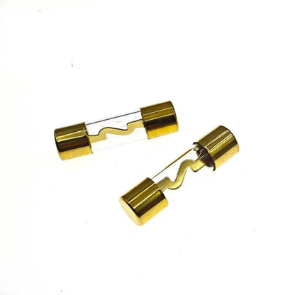 Auto Car Fuse Holder Block 10A/20A/30A/60A/80A/100A 10*38mm AGU Fuse Holder Audio In Line AMP Amplifier Gold Plated Fuse Holder