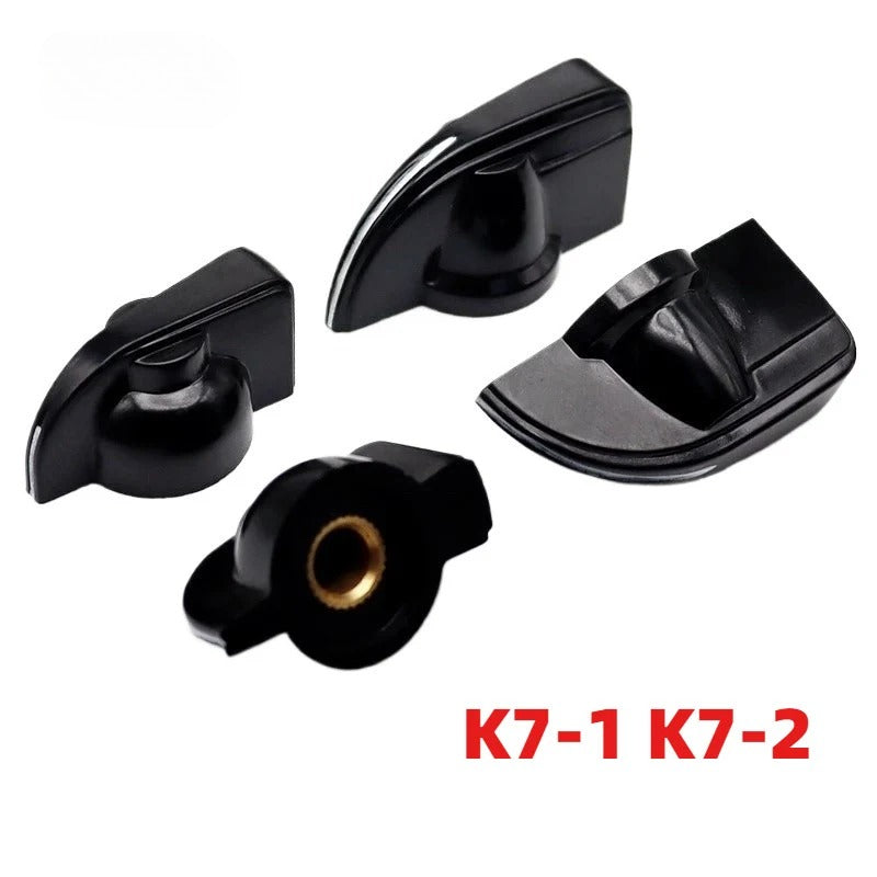 Band Switch Knob Cap K7-1 K7-2 Potentiometer Knob Cap Copper Core Circular Hole 6MM