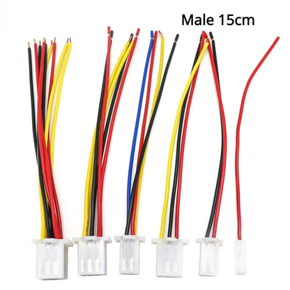 2.8mm Automotive Electrical Wire Connector Male Female Cable Terminal Plug for Motorcycle Ebike Car 2/3/4/6 Pin