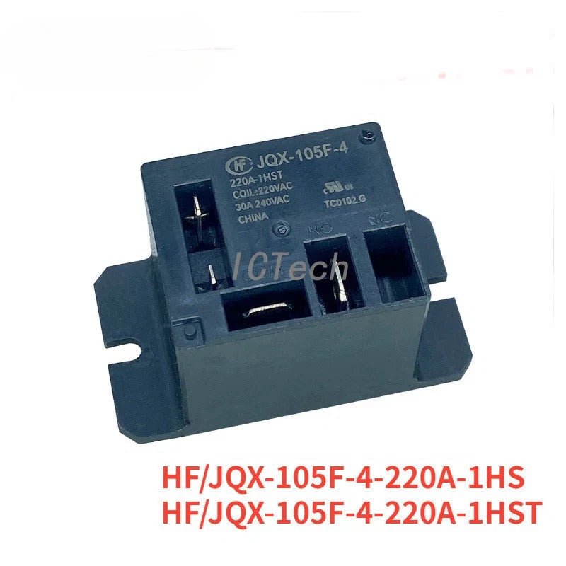 Original Power Relay HF JQX-105F-4-220A-1HST JQX-105F-4-220A-1HS 220V for Aircon Air Conditioning