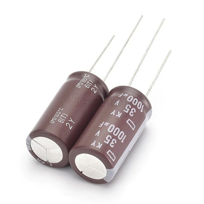 Original Capacitor 6.3V 10V 16V 25V 35V 50V 100V 22UF 47UF 100UF 220UFV 470UF 1000UF Aluminum Electrolytic Capacitor