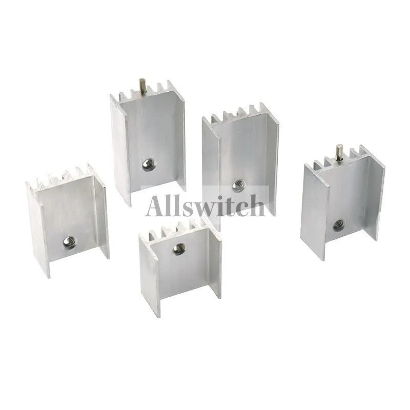 10pcs TO-220 Heatsink Aluminium TO 220 Heat Sink Transistor Radiator TO220 Cooler Cooling
