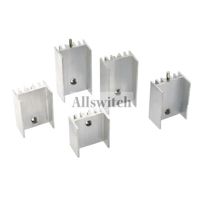 10pcs TO-220 Heatsink Aluminium TO 220 Heat Sink Transistor Radiator TO220 Cooler Cooling