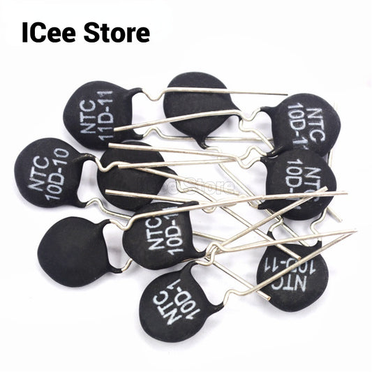 20Pcs Thermal Resistors NTC 3D/5D/8D/20D/10D  Thermal Resistor 5D-11 10D-9 10D-11 47D-15 10D-20 10D-13 8D-11 10D-15 5D-15 10D-7 MF11-103 10D-25 8D-20 20D-20 5D-9