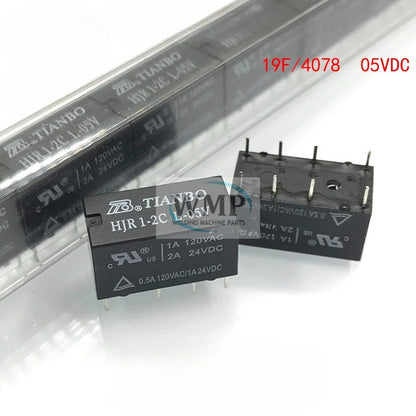 Original Relay HJR1-2C 8Pin 5V 9V 12V 24V HJR1-2CL New