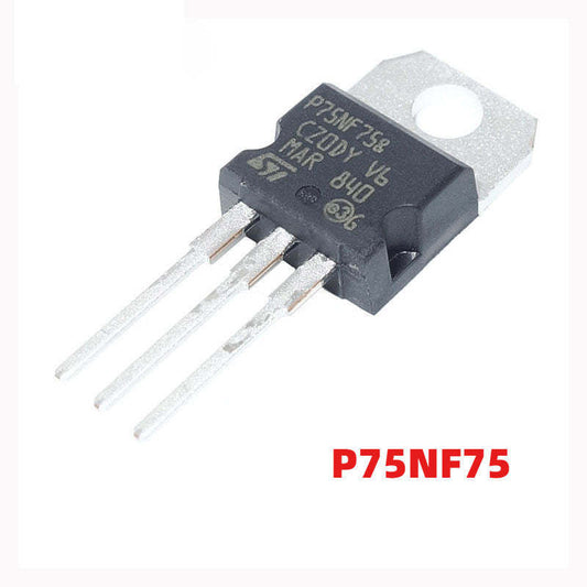 10Pcs Original STP75NF75 P75NF75 75N75 75NF75 TO-220 Transistor