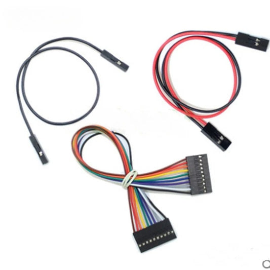 10Pcs 2.54 Wire 2.54MM Dupont Line Female To Female 1P2 3 4 5 6 Pin Dupont Cable Connector JUMPER CABLE WIRE FOR PCB