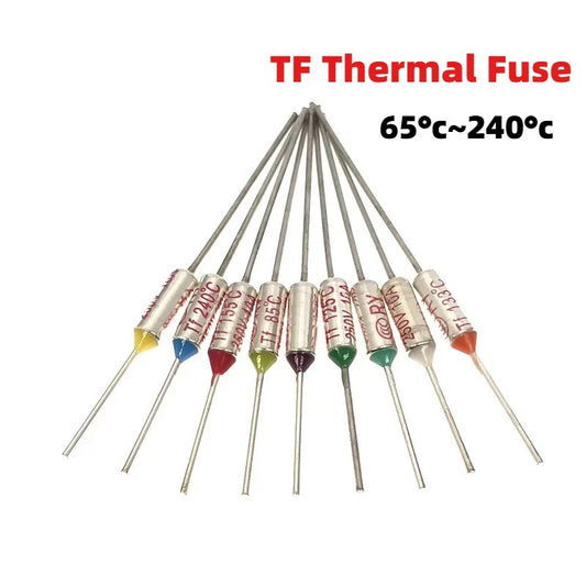 TF Thermal Fuse RY 65Degrees -240Degrees TF thermal protector 10A250V Rice Cooker Temperature Fuse