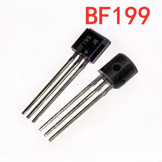 20Pcs Original BF199 NPN Transistor 50mA 25V TO-92