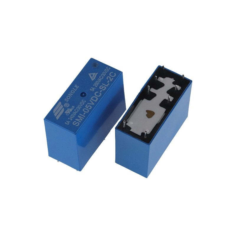 Original New Relay SMI-05V 12V 24VDC-SL-A -SL-C SL-2C 5A 10A 4pin 5pin 8pin 5V 12V 24V Power Relay