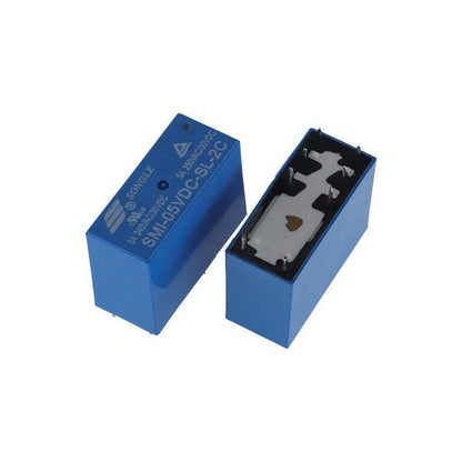 Original New Relay SMI-05V 12V 24VDC-SL-A -SL-C SL-2C 5A 10A 4pin 5pin 8pin 5V 12V 24V Power Relay